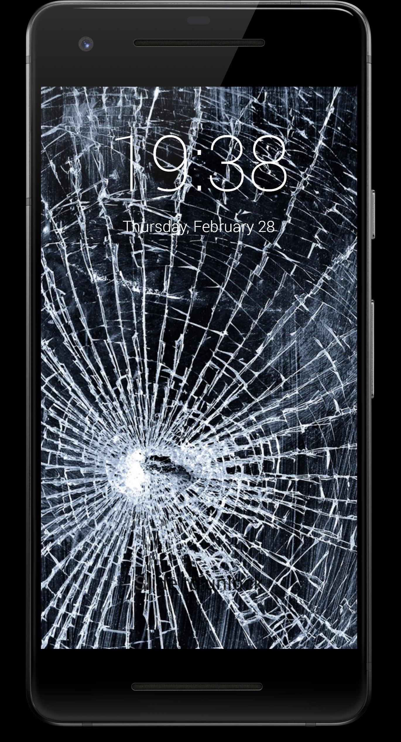 Сломанный экран телефона