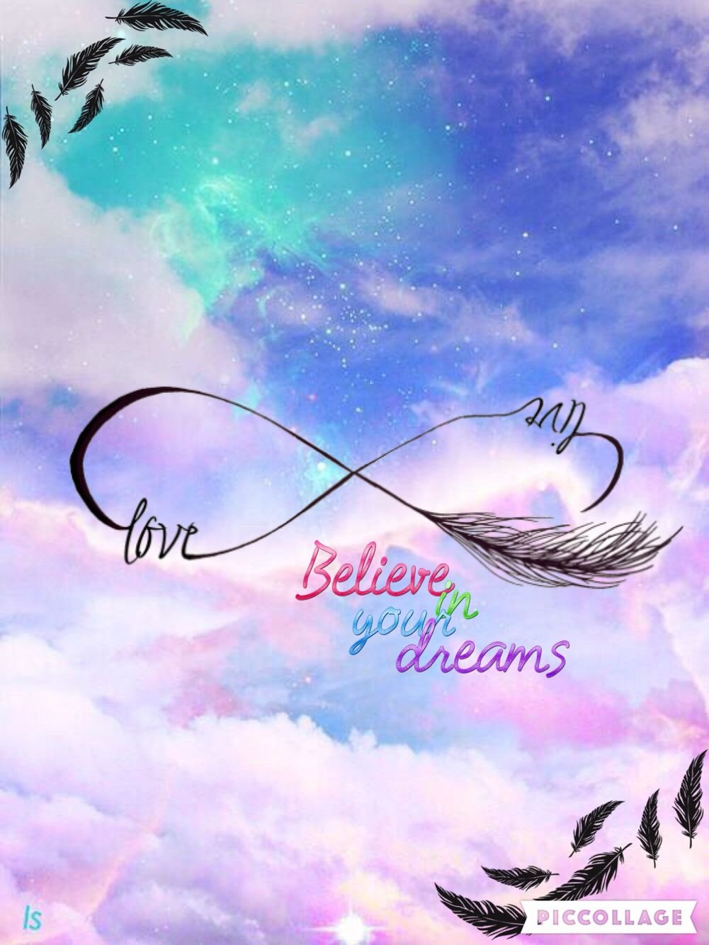 Заставка на телефон бесконечность