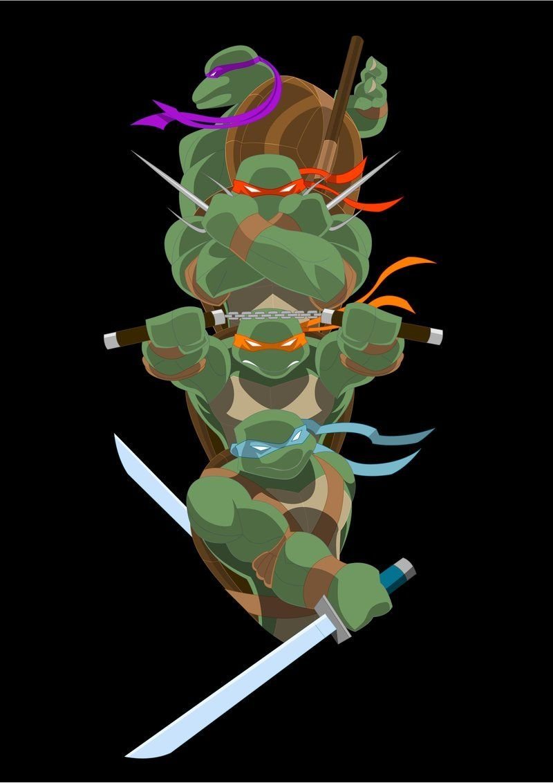 Черепашки ниндзя на айфон