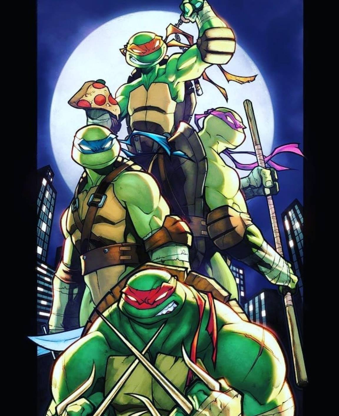 Герои комиксов Черепашки ниндзя