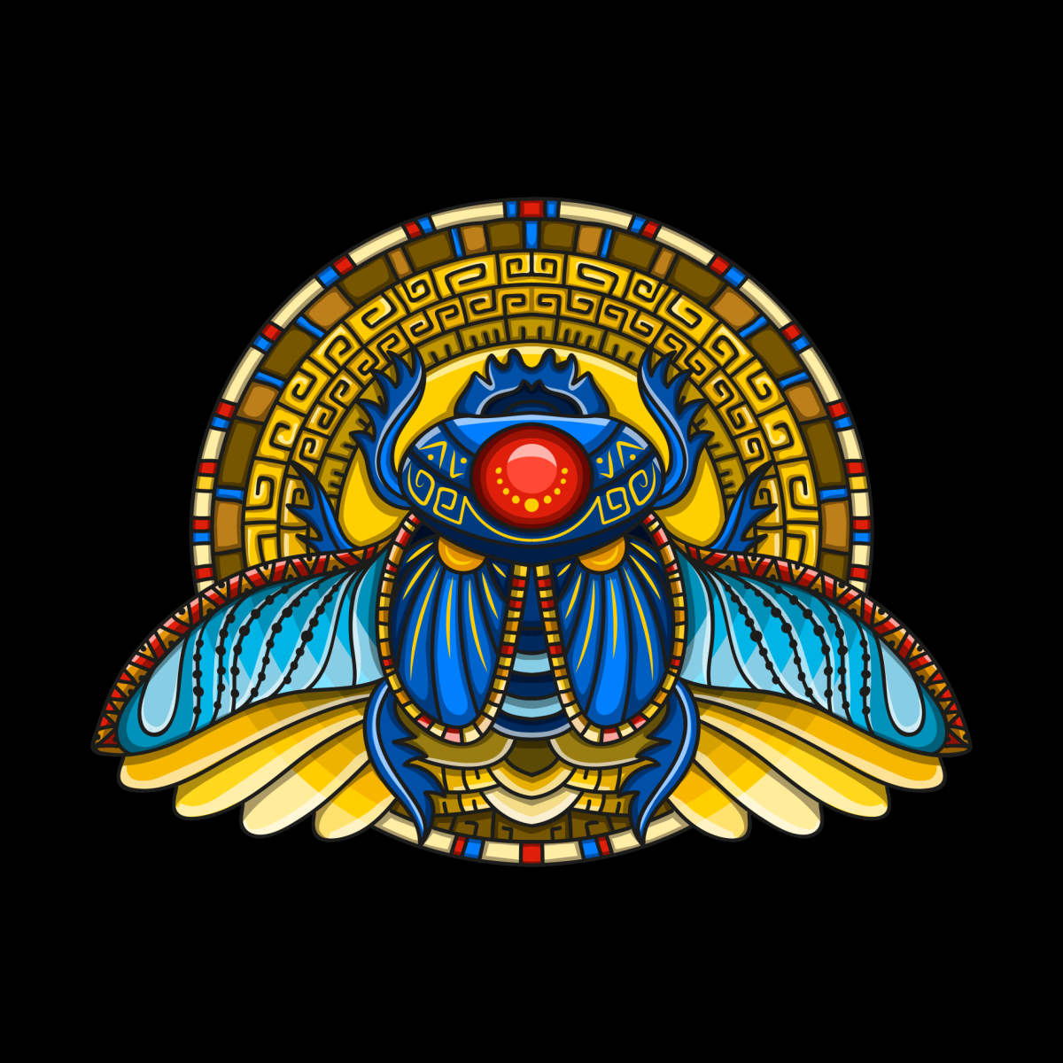 Священный Жук скарабей в древнем Египте