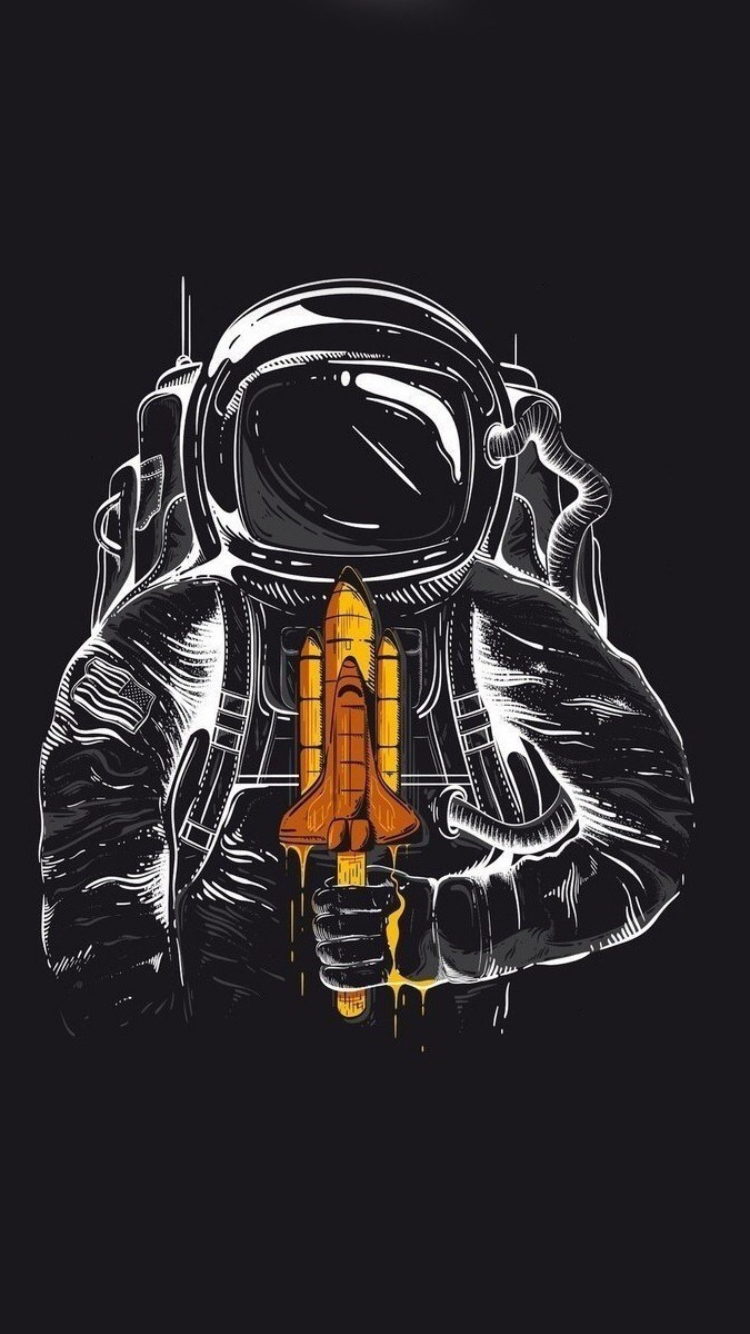 Заставка космонавт