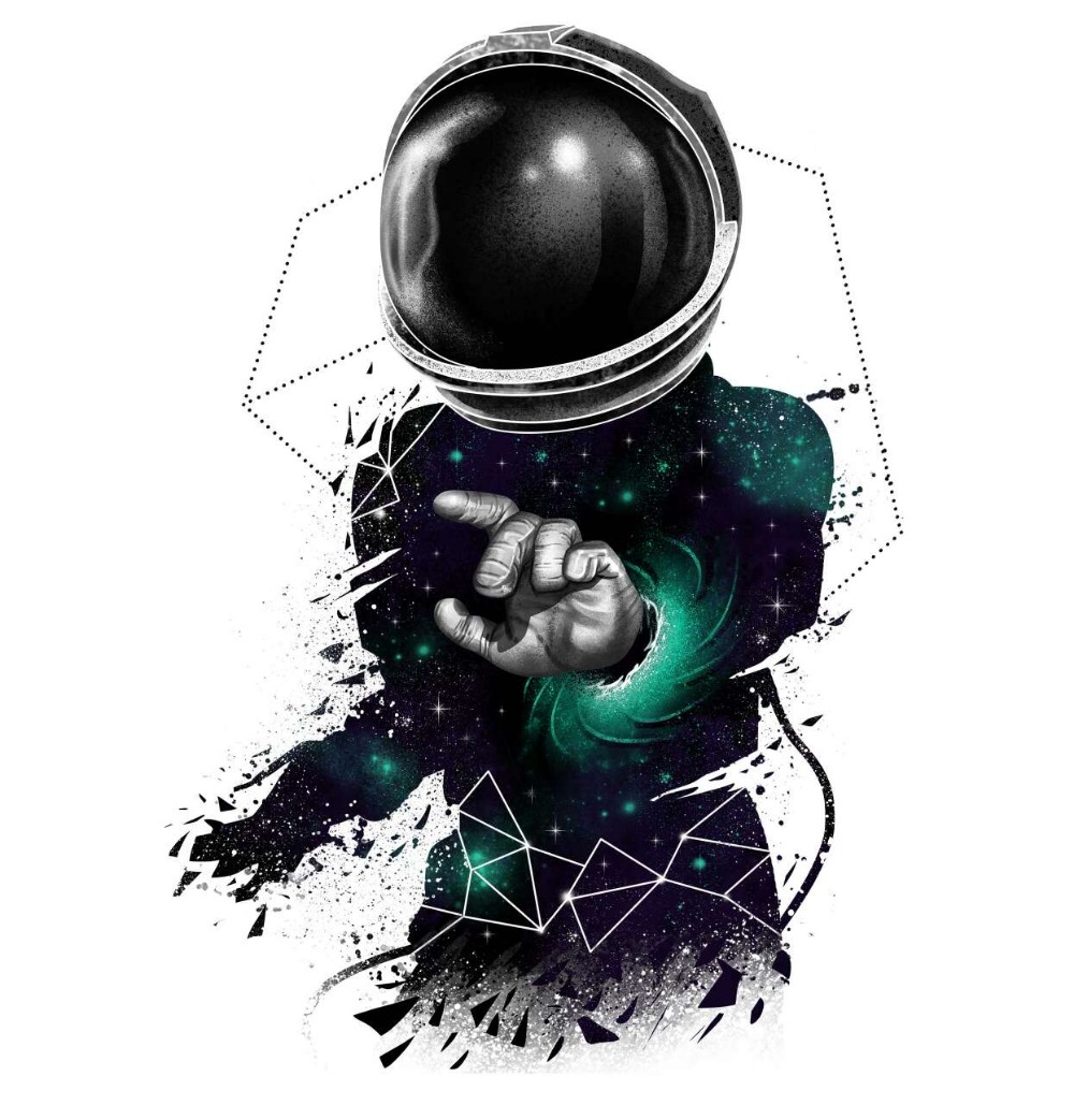 Космонавт Минимализм
