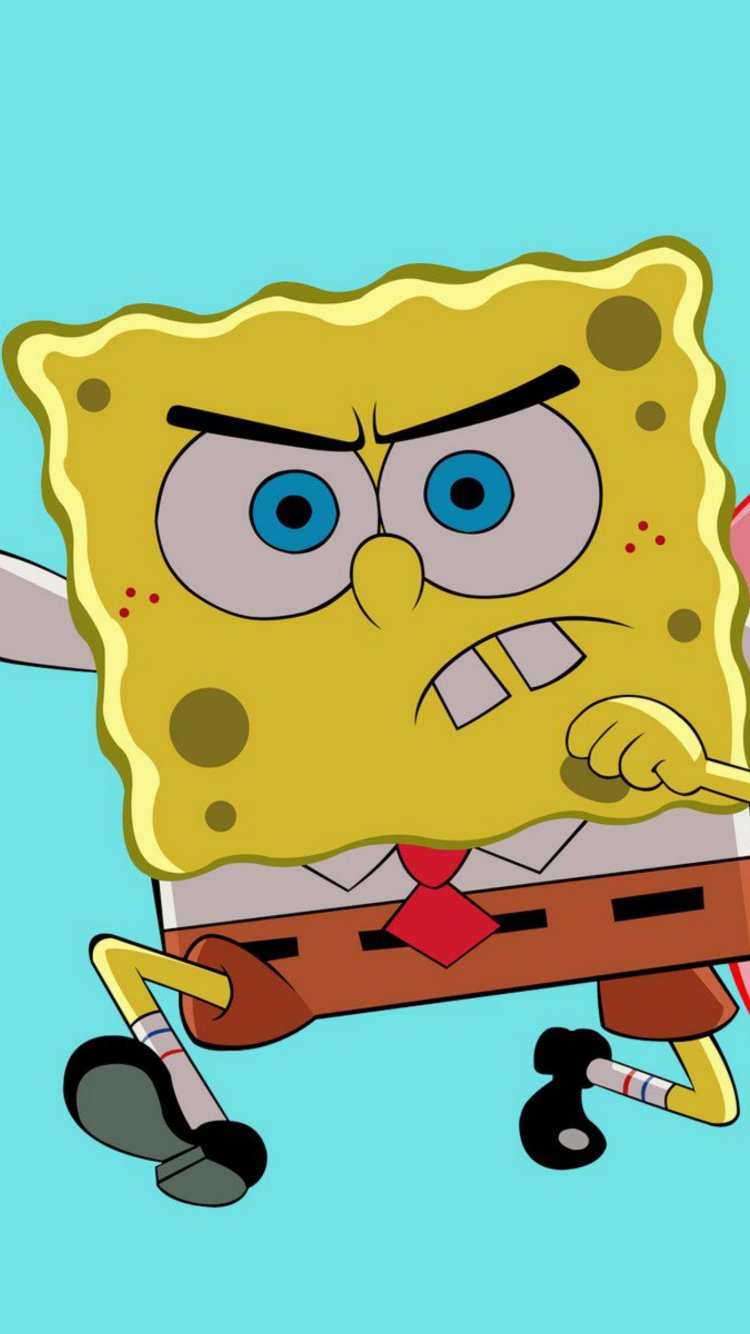 Обои на рабочий стол Спанч Боб