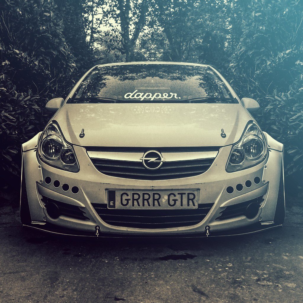 Opel Corsa d stance
