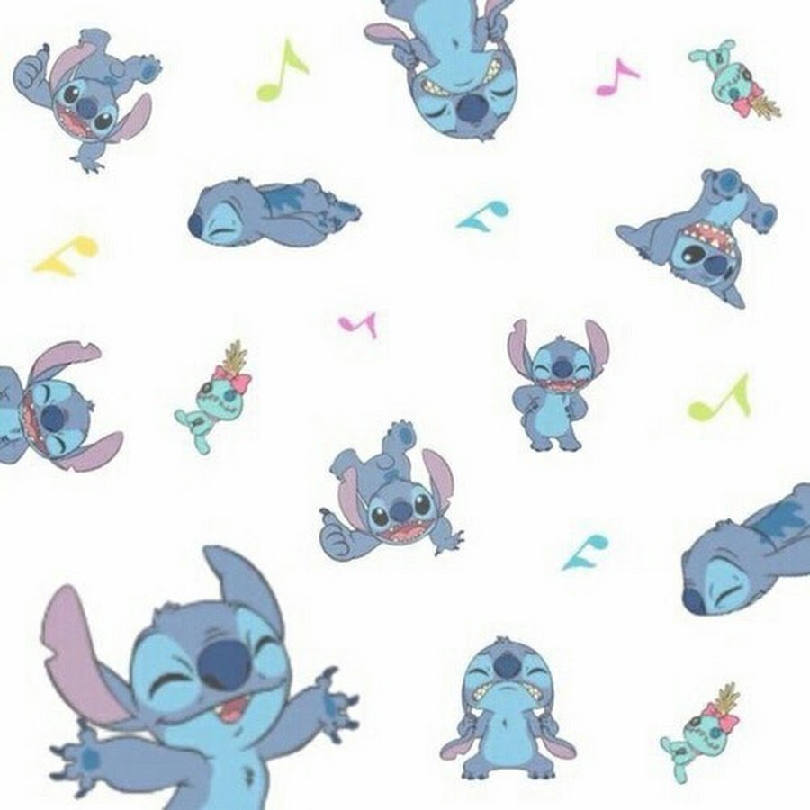 Много Стича для обоев