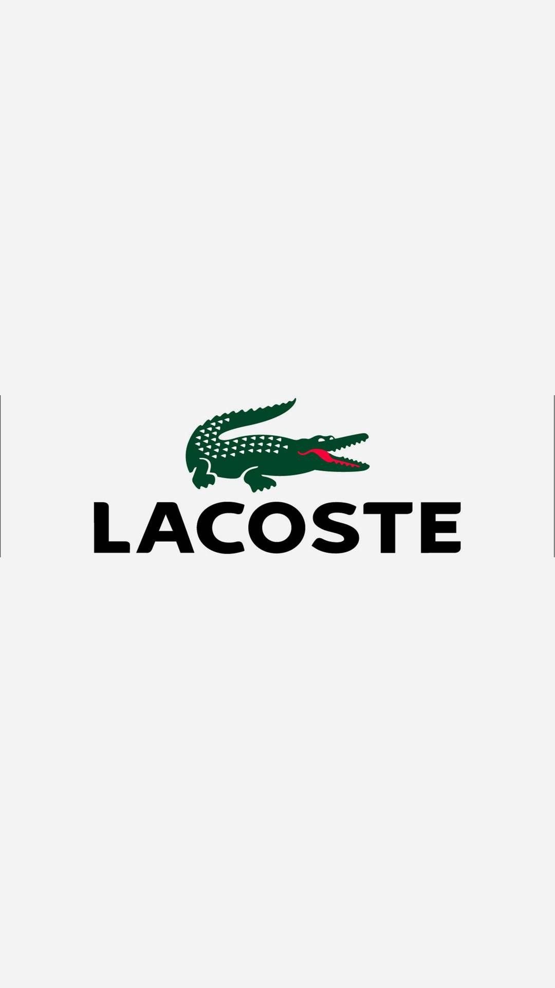 Lacoste надпись