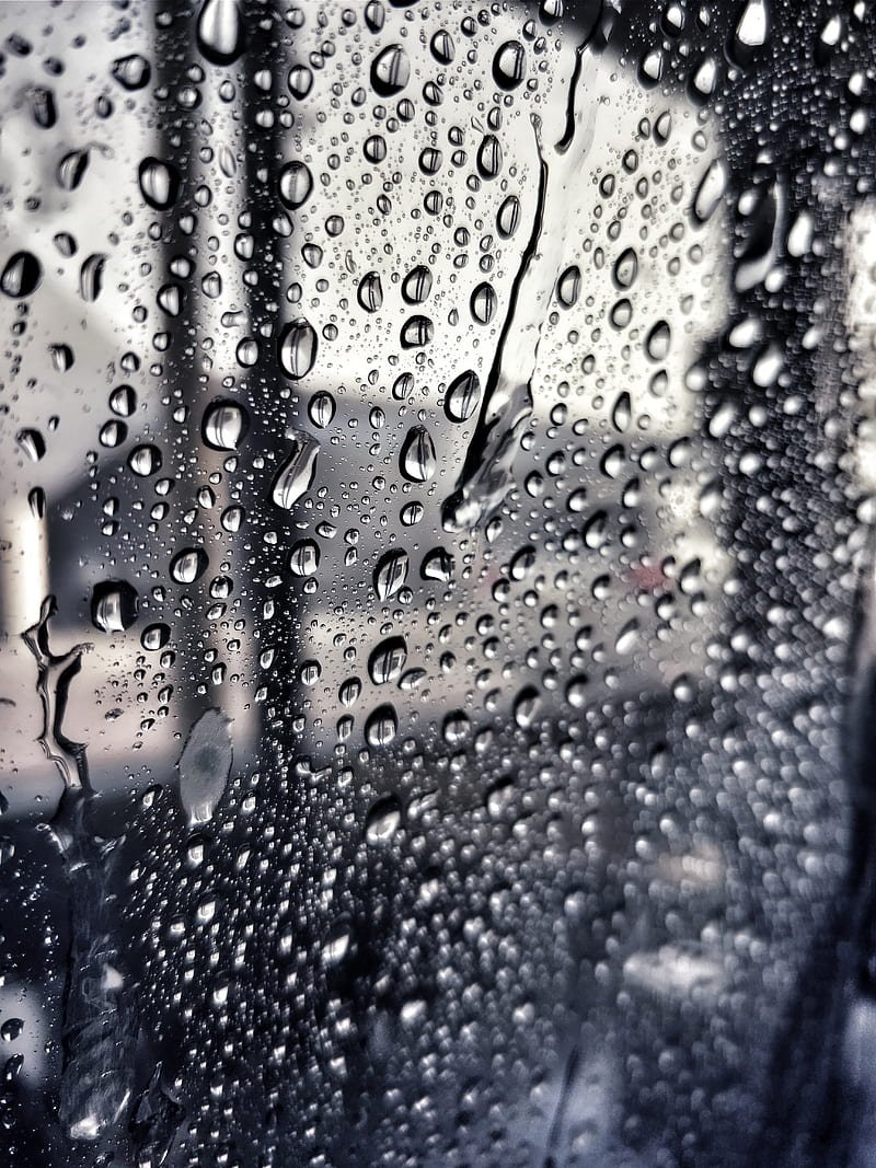 Капли на стекле iphone