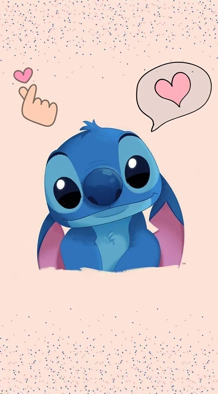 Розовый Стич и синий Стич