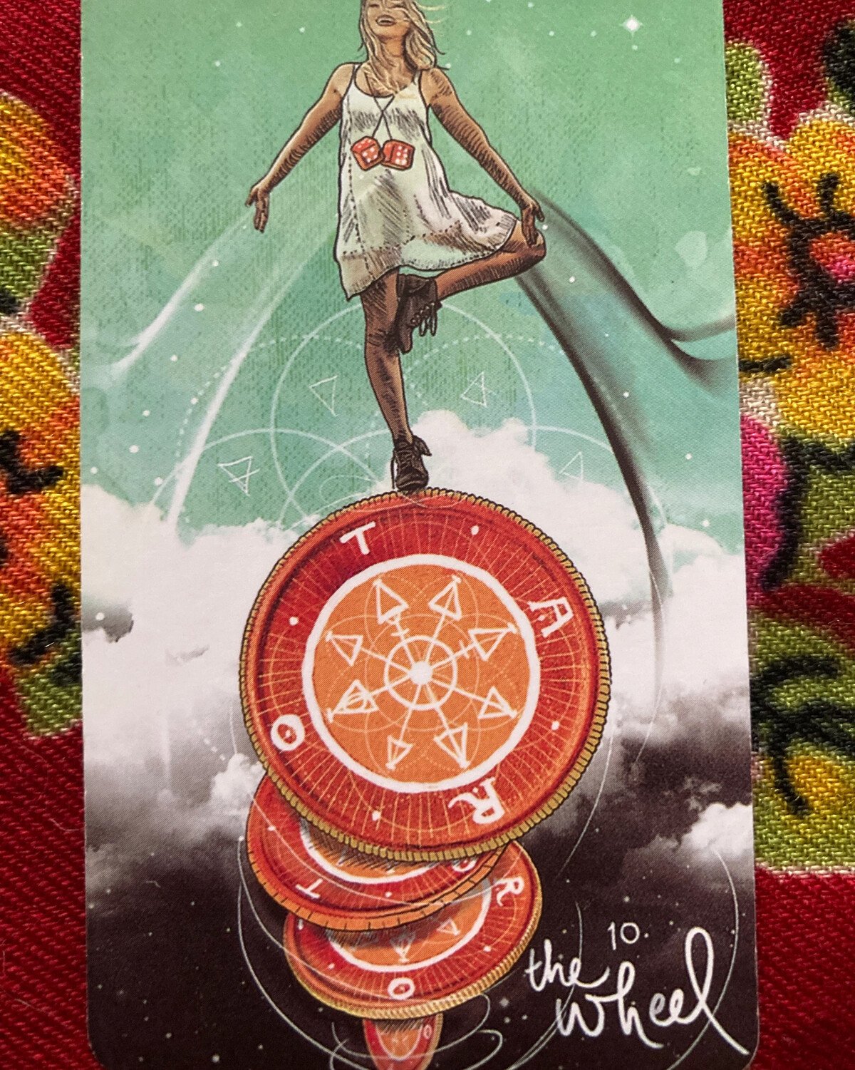 Альфонс Муха Таро туз пентаклей