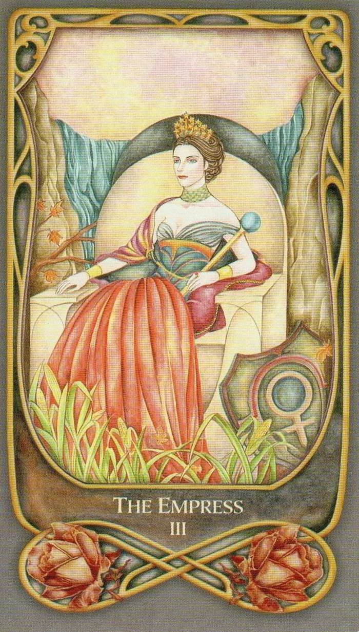 Карта Императрица Таро Телема