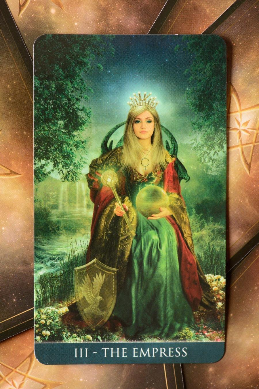 Карты Таро Император и Императрица