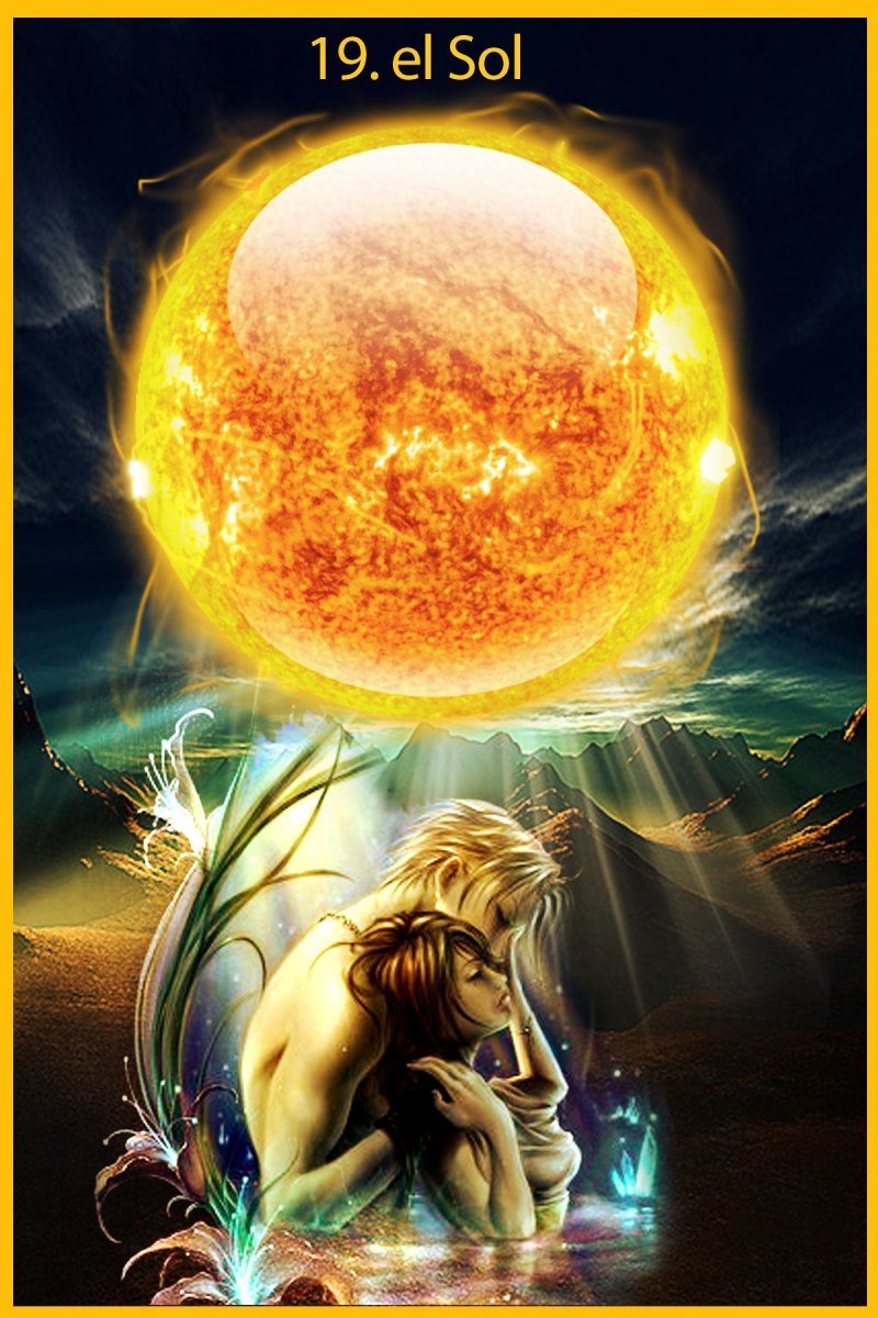 Таро солнце в разных колодах