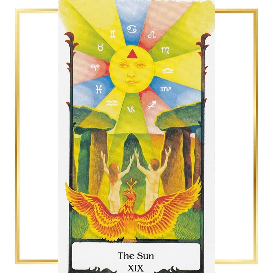 Старший Аркан солнце Таро