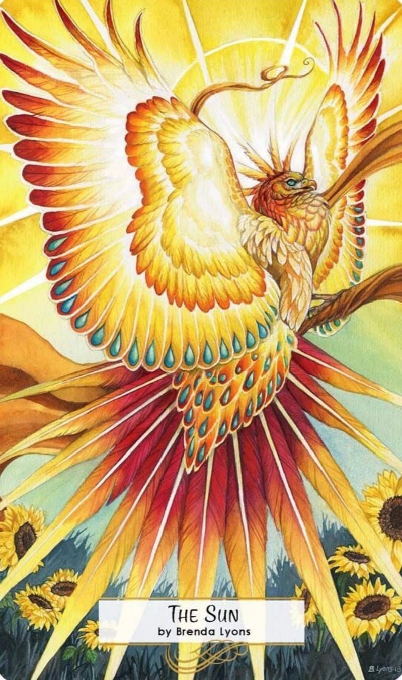 Солнце Таро Кроули