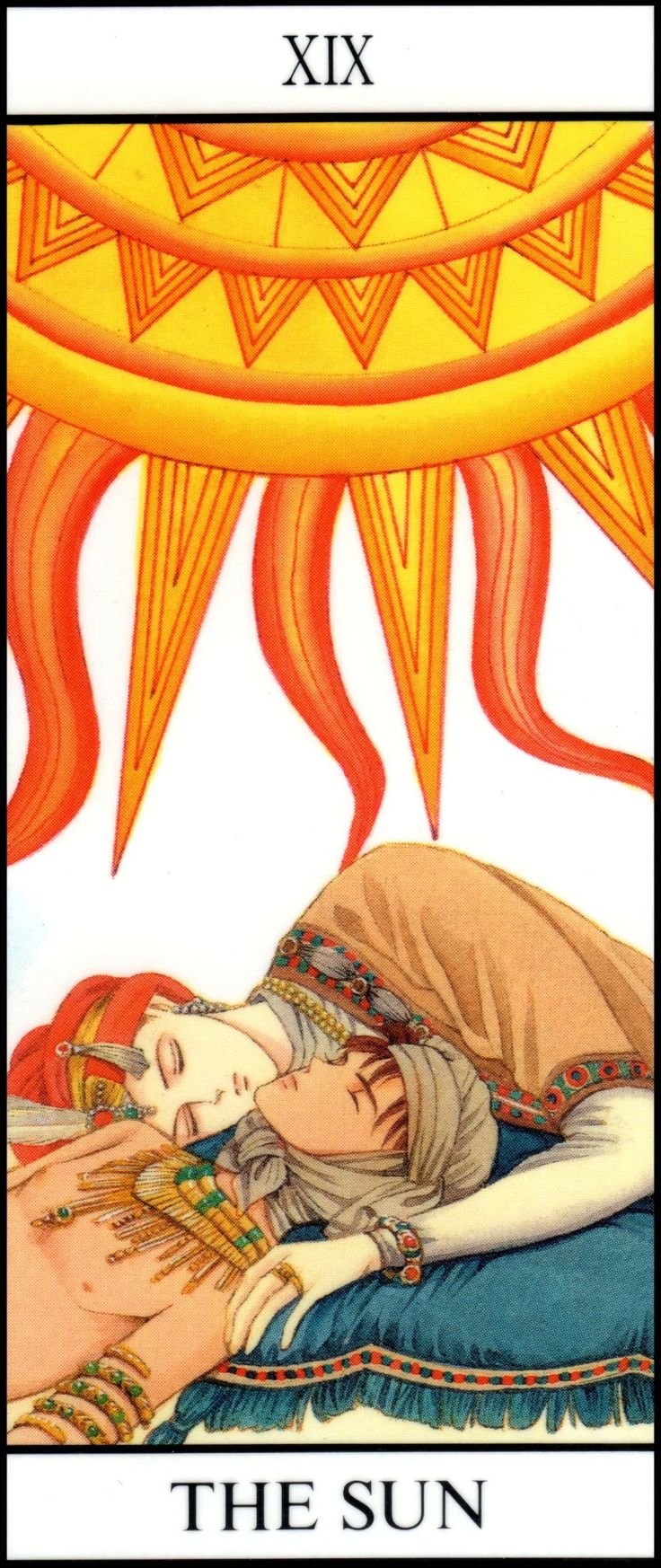 Карта Таро солнце