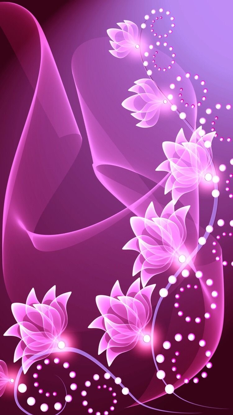 Красивые абстрактные цветы