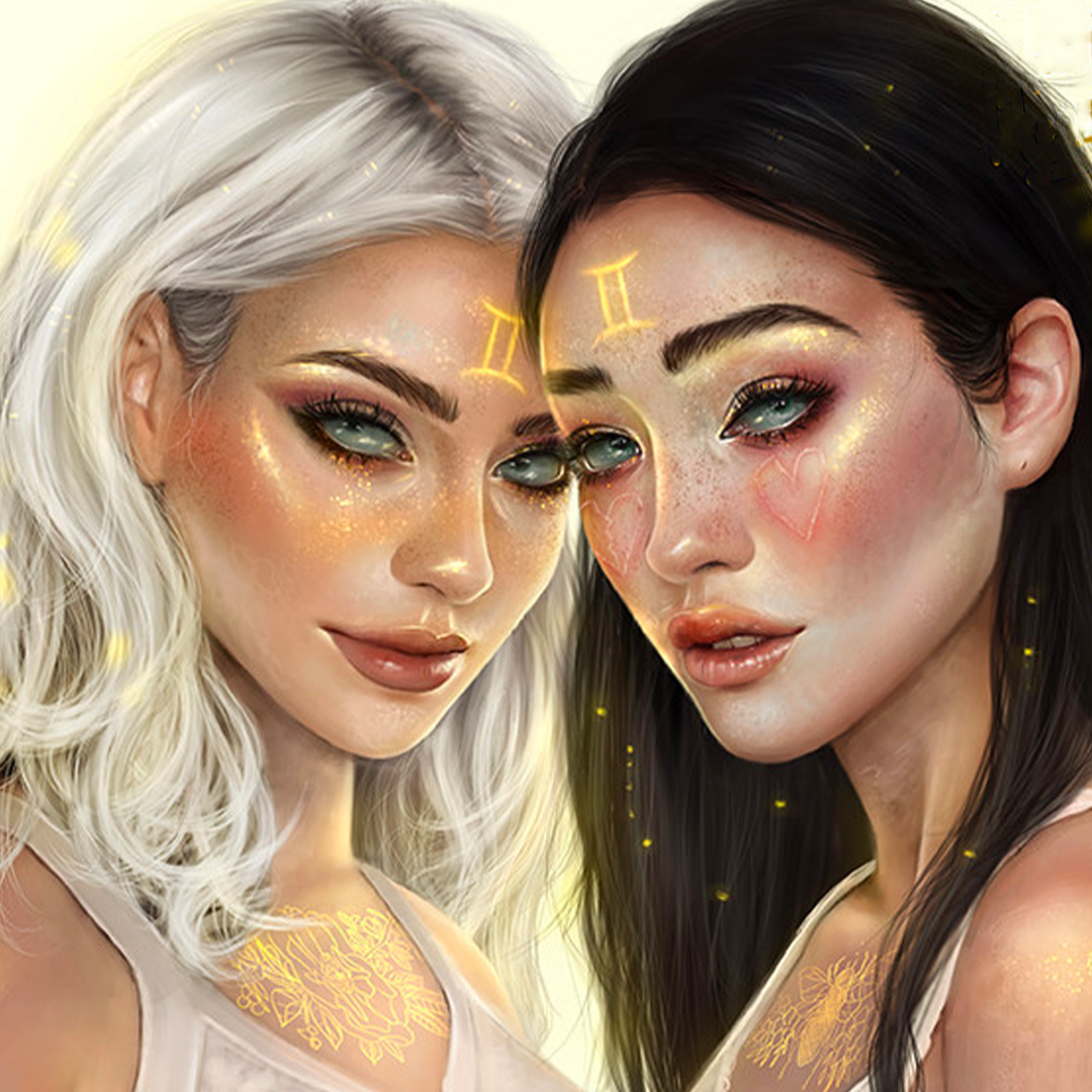 Аниме Близнецы девочки