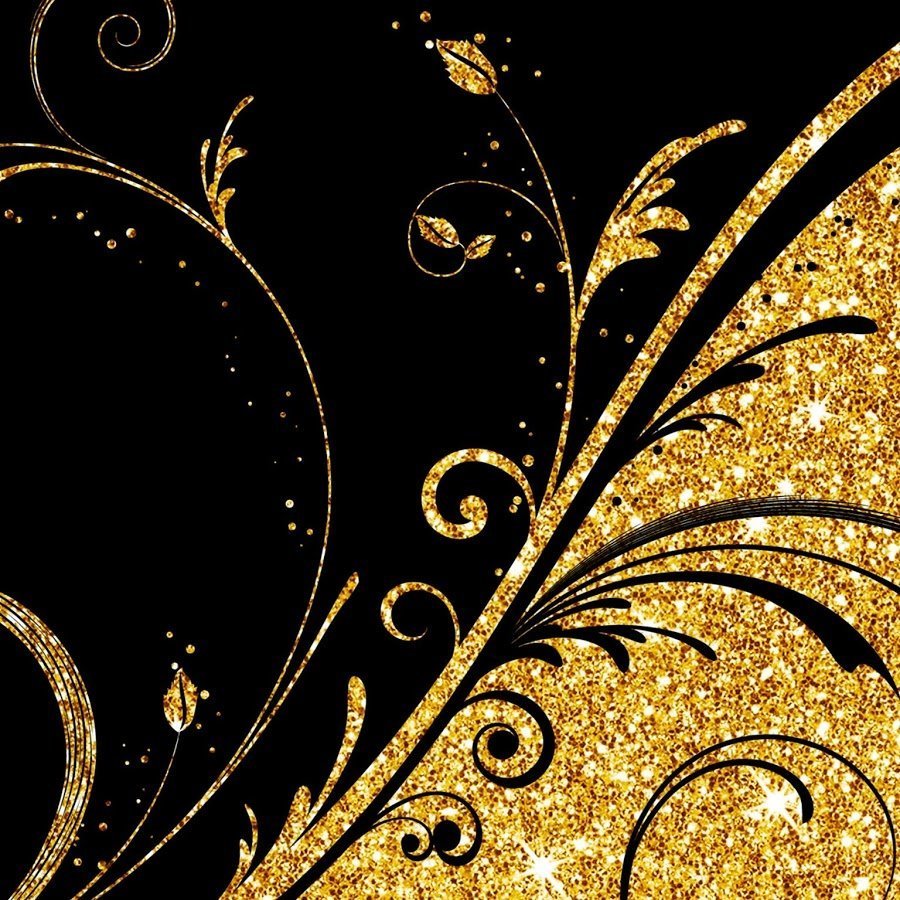 Золотистый орнамент