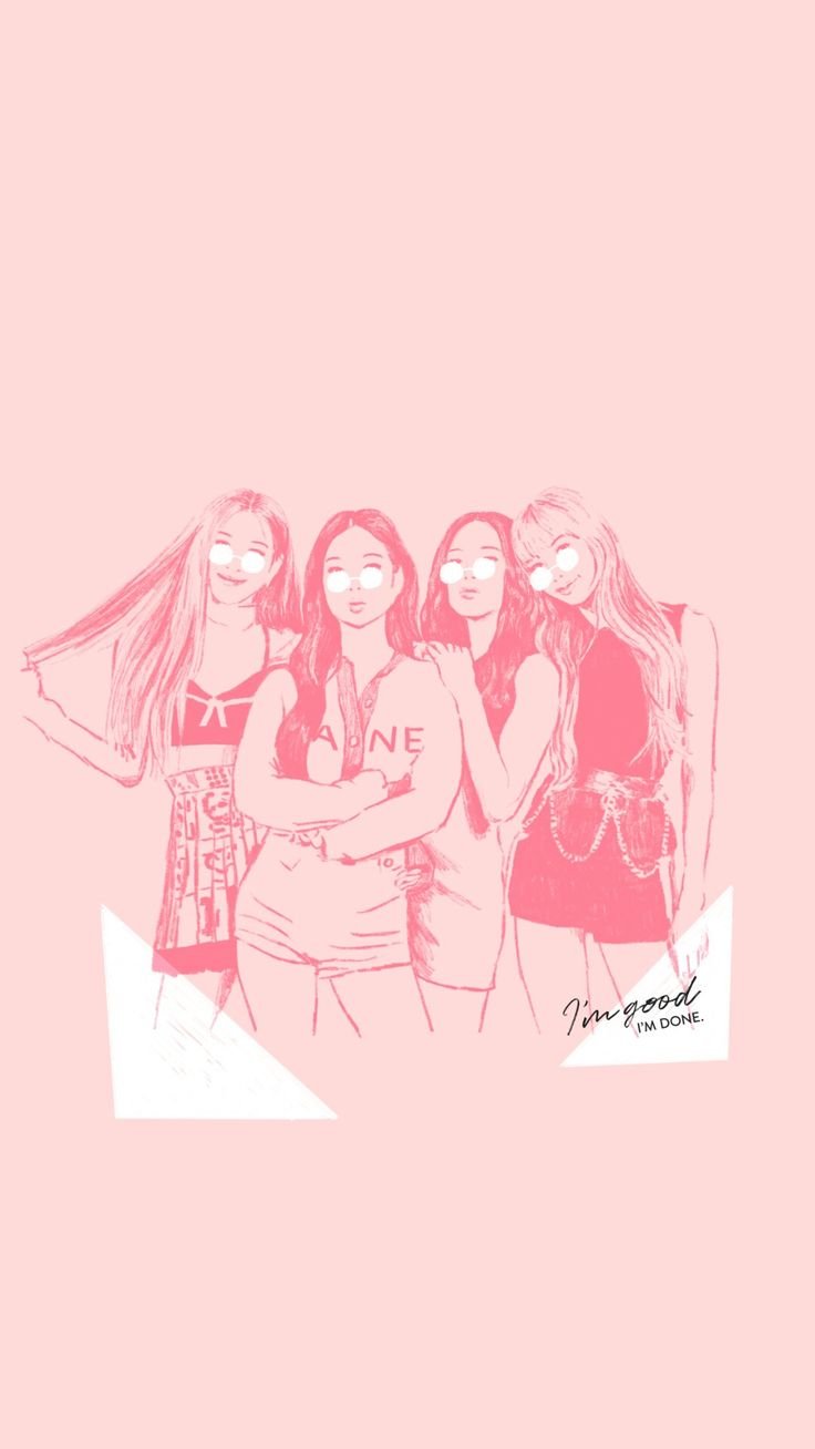 Блэкпинк арты Kill this Love Розэ