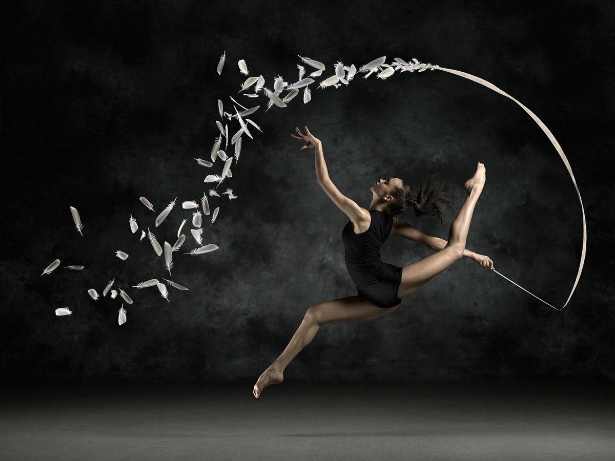 Обои с гимнастками