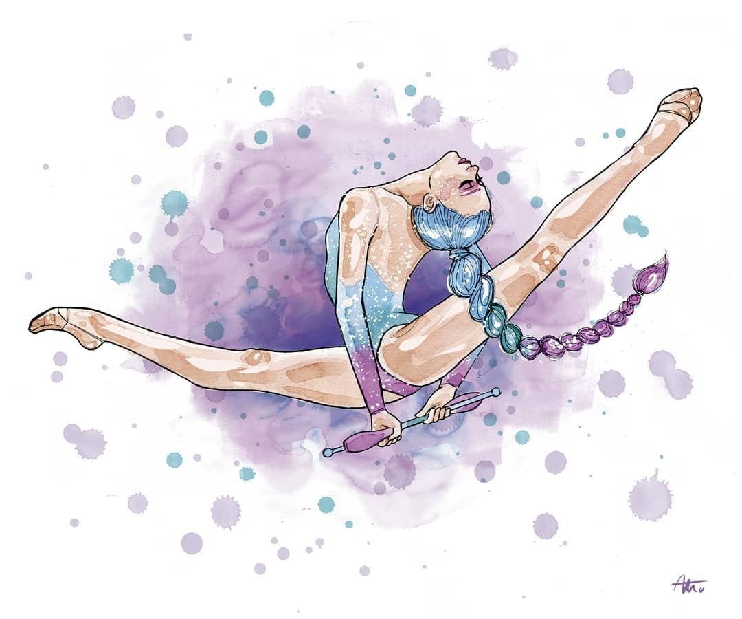 Гимнастика фон