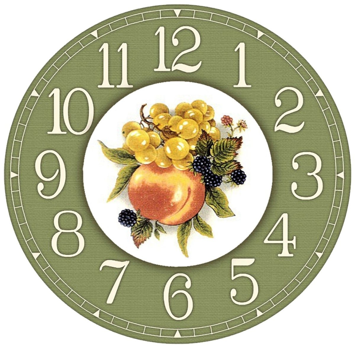 Циферблат для часов для кухни