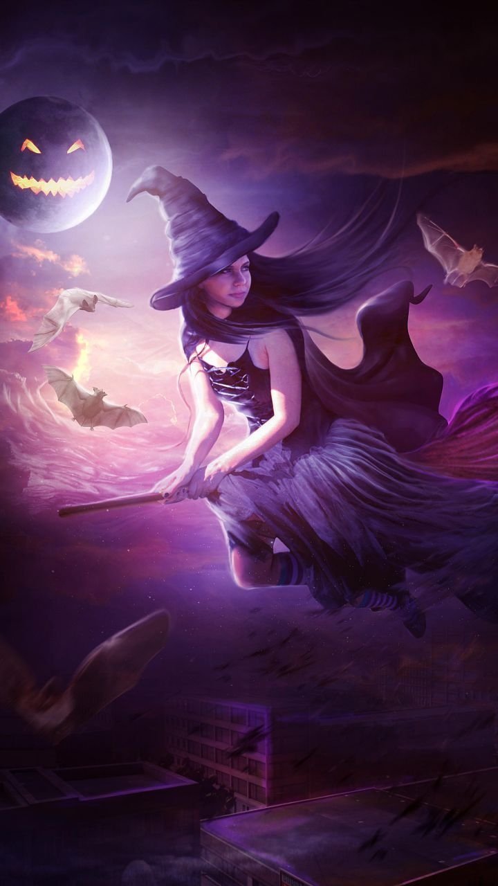 Фиолетовая ведьмочка