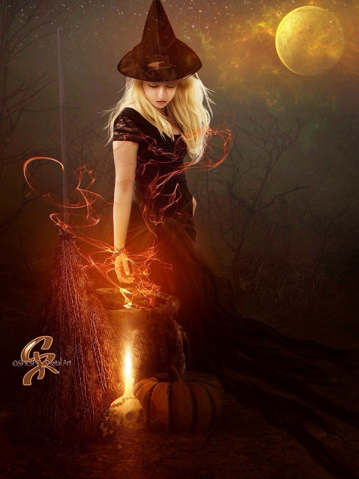 Селин Лунная ведьма