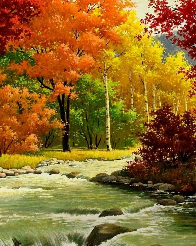 Обои на андроид осень