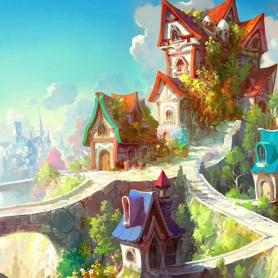 Сказочный дворец рисунок