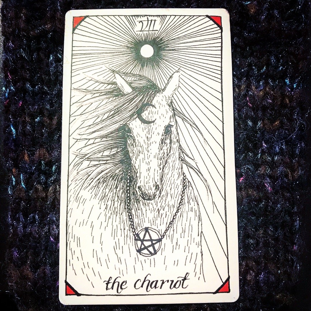 The Chariot Таро эскиз