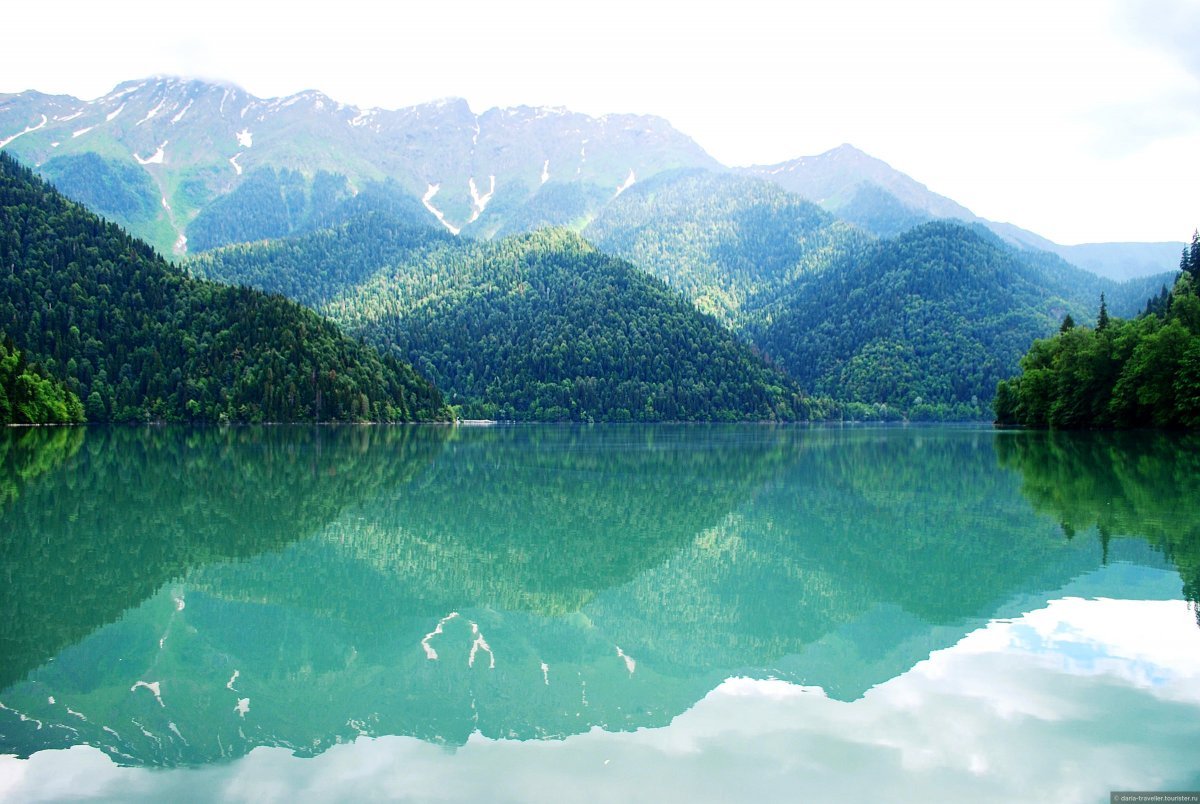 Озеро Рица Абхазия