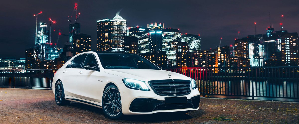 BMW ночной город