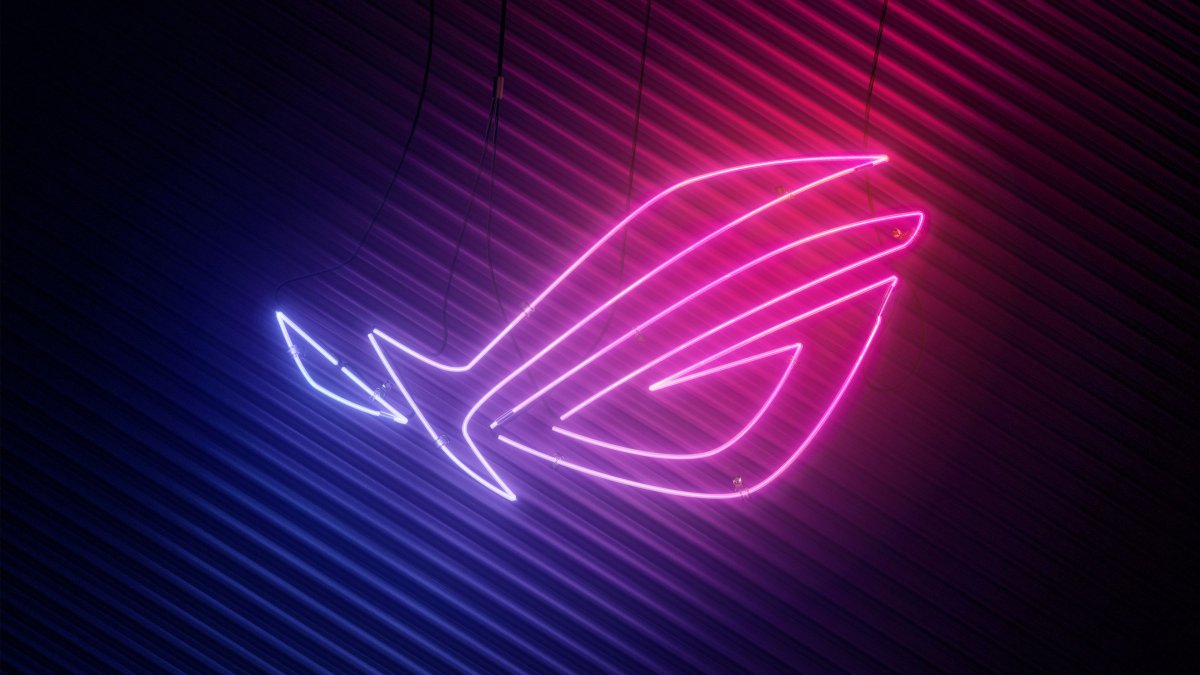 ASUS ROG черно белая