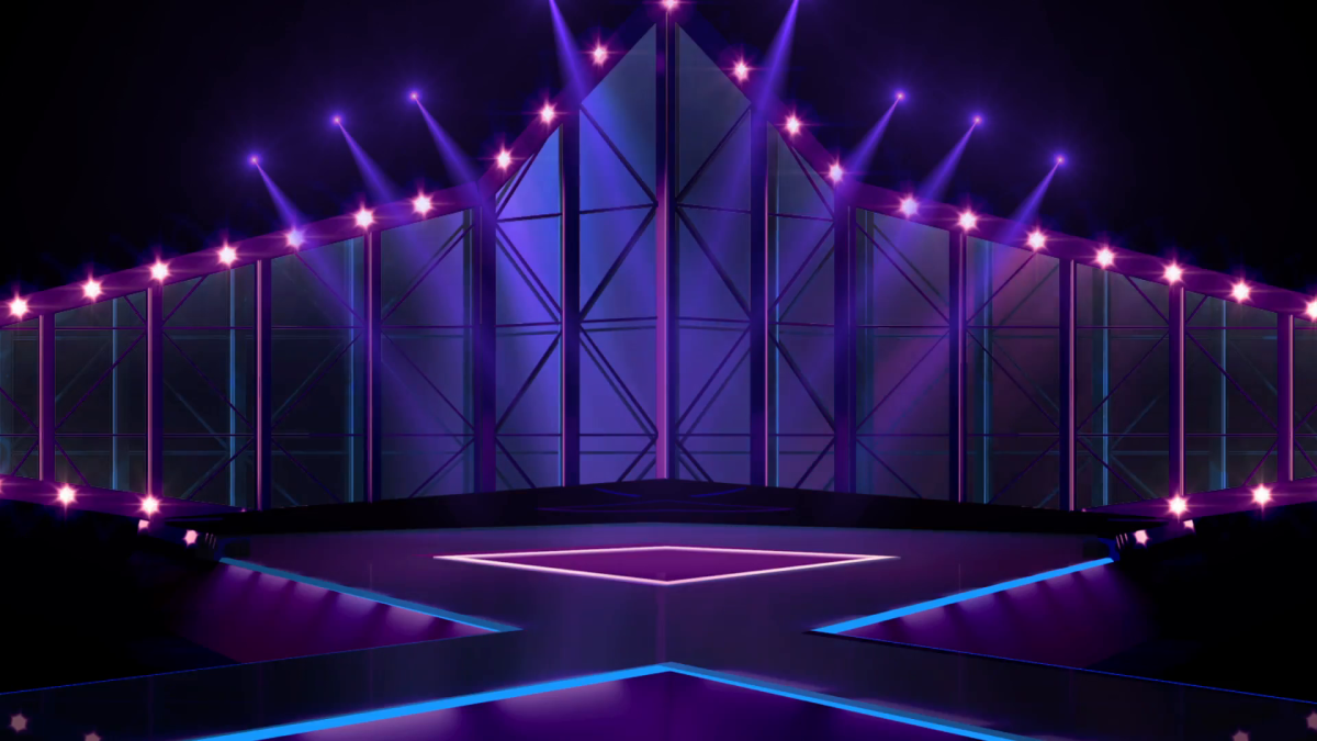 Софиты на сцене