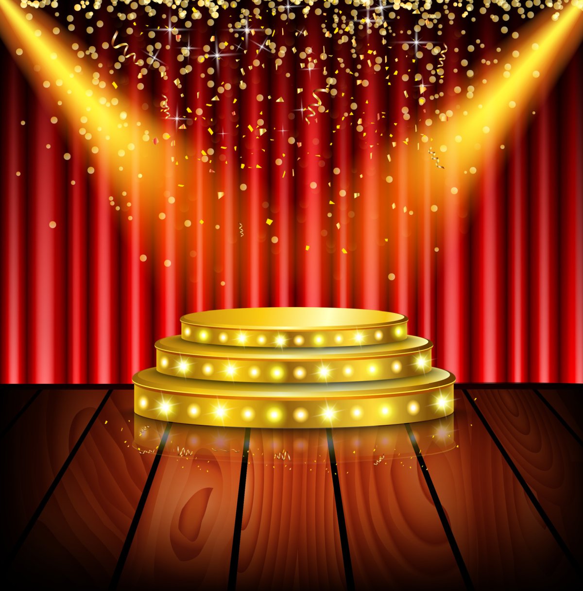 Фонари на сцене