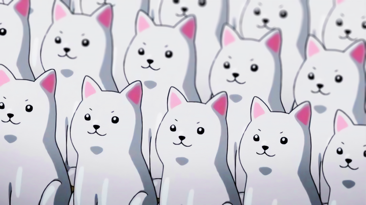 Коты в японском стиле