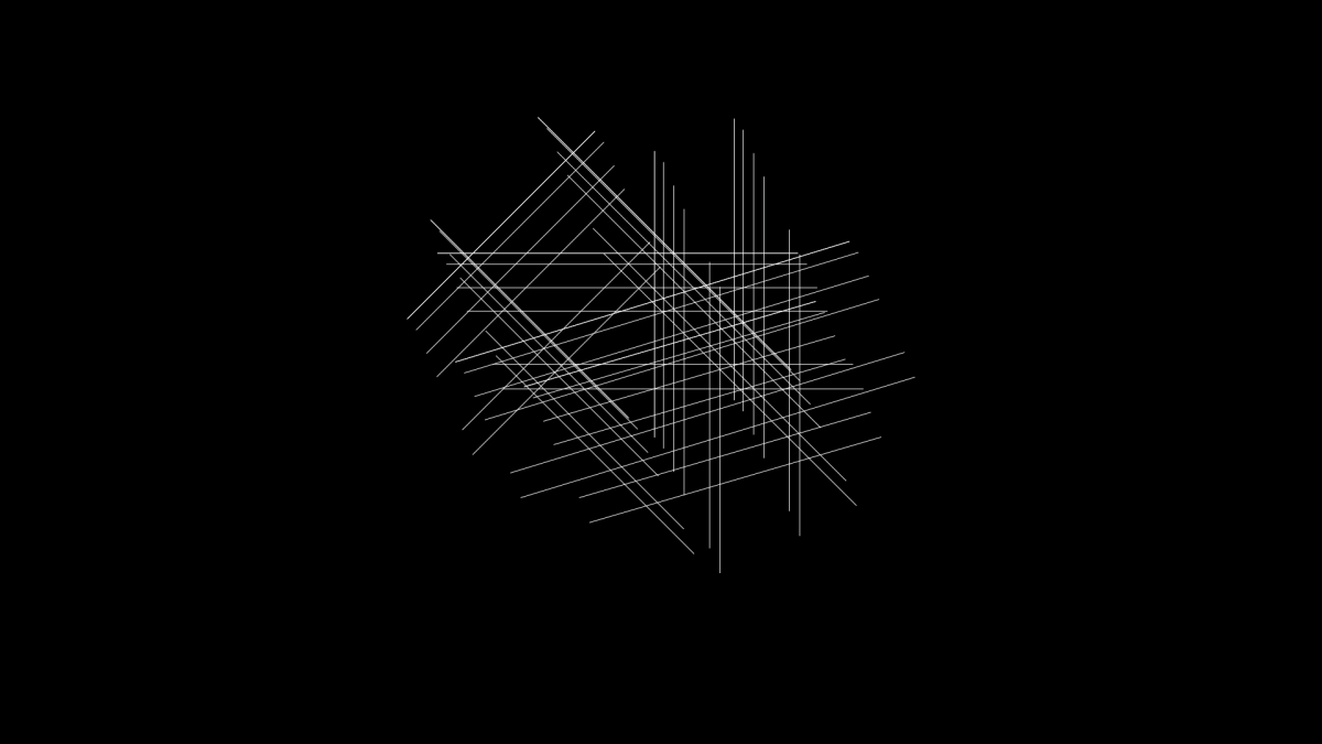 Минимализм на черном фоне