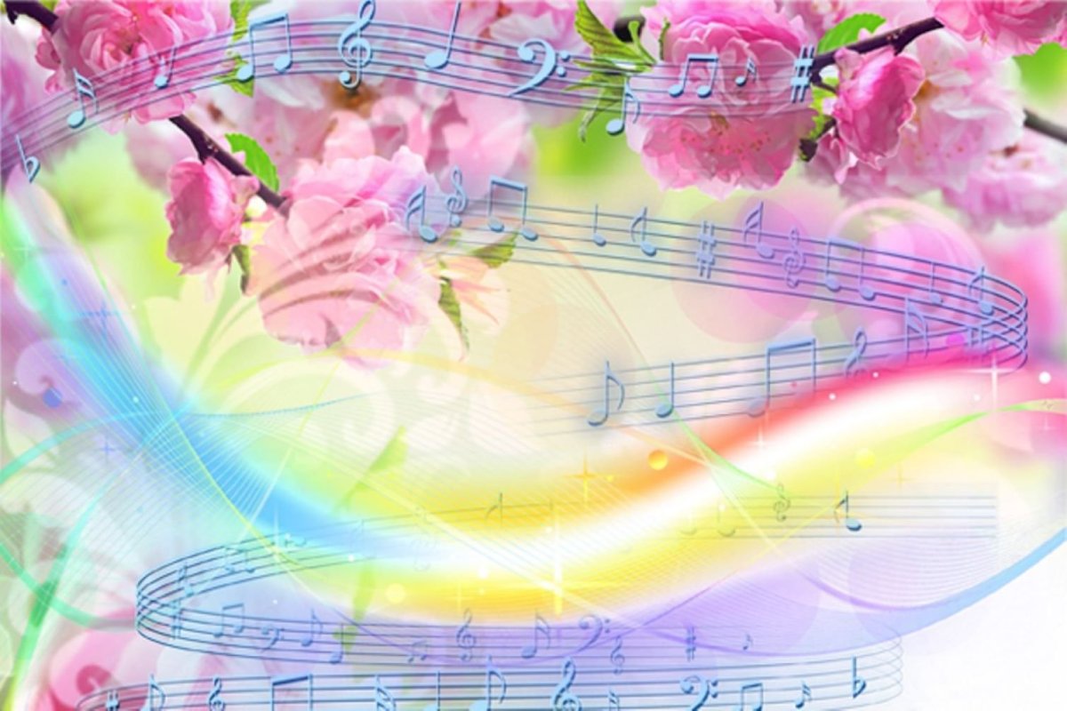 Яркий музыкальный фон