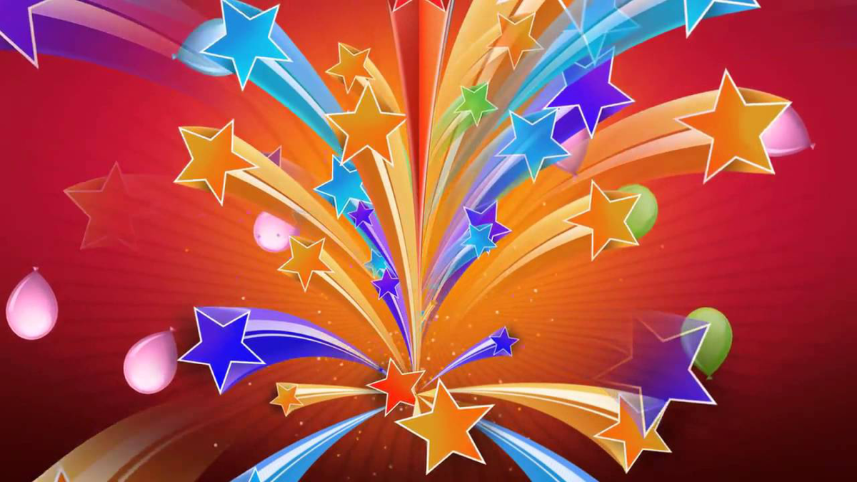 Яркий фон для афиши