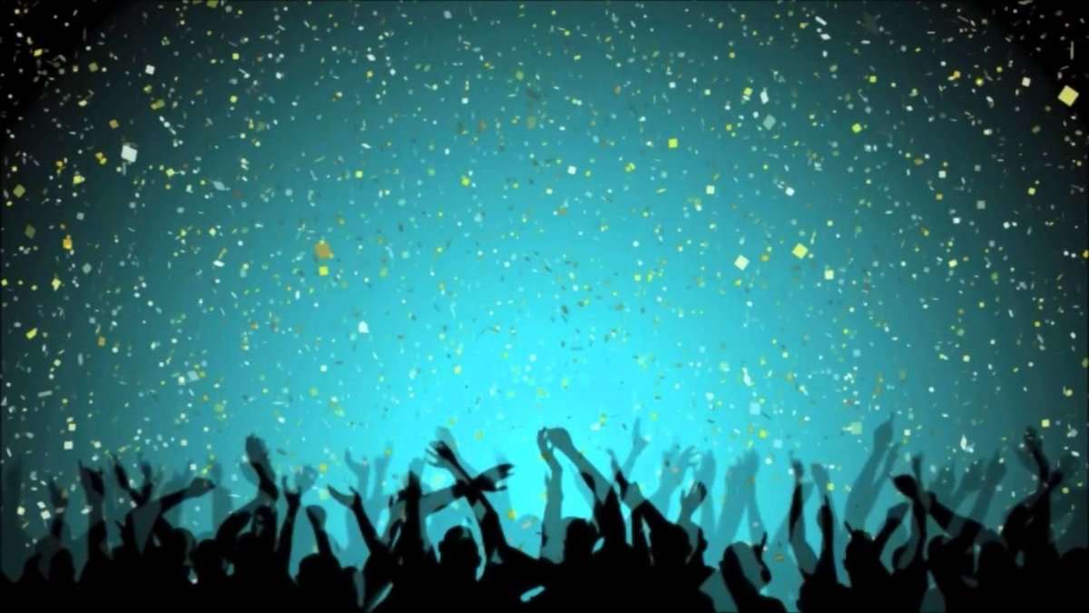 Рок концерт сцена