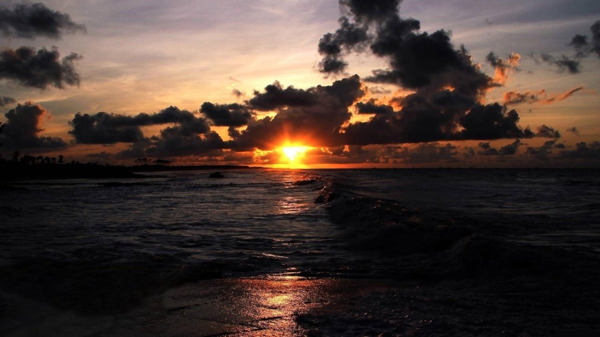 Обои на рабочий стол закат