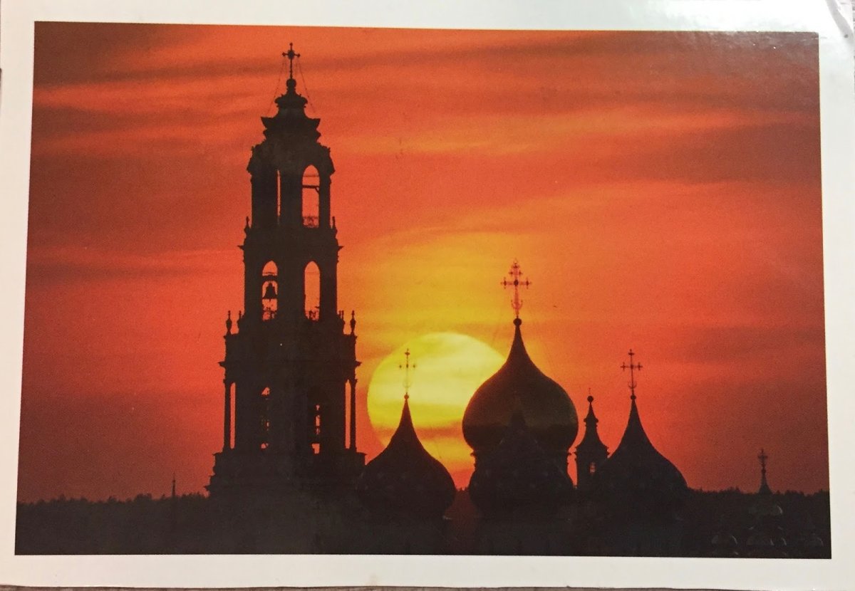 Талдом храм закат