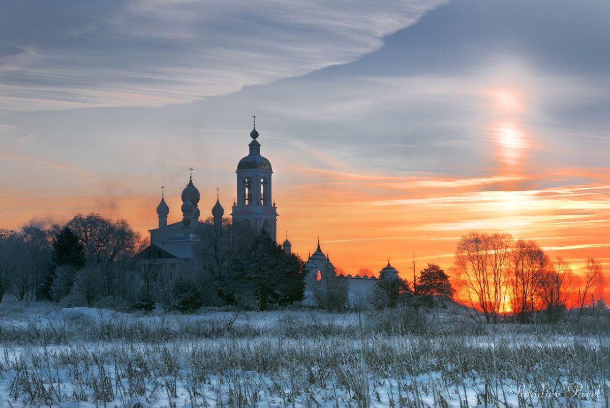 Кенозерский национальный парк рассвет туман