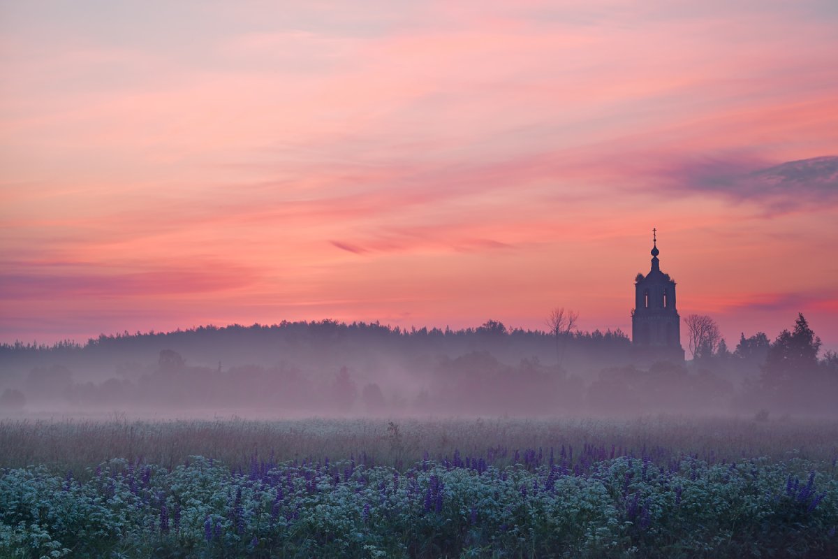 Покрова на Нерли закат