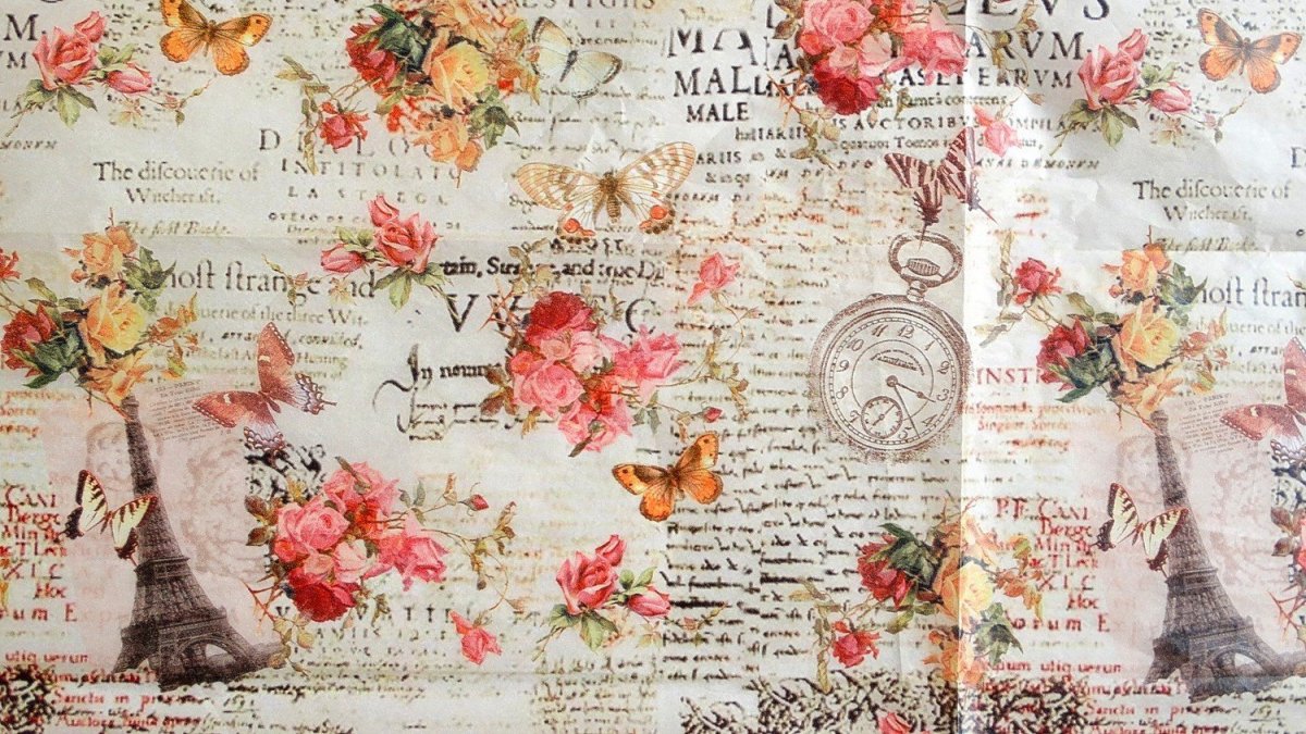 Газетный фон для скрапбукинга