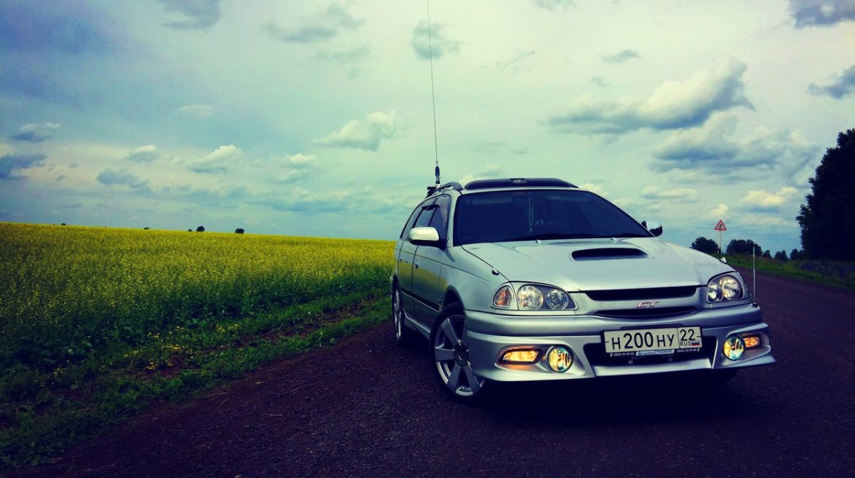 Toyota Caldina реклама