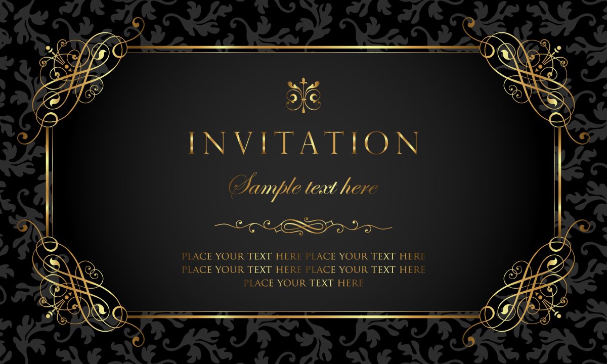 Фон для приглашения на мероприятие