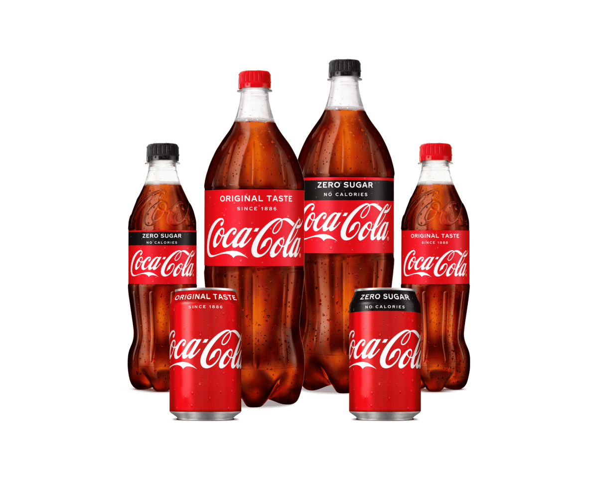 Coca Cola ассортимент